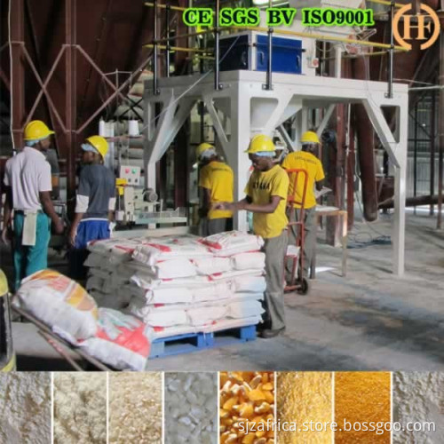 Zambia maize flour making process maize grinding mill